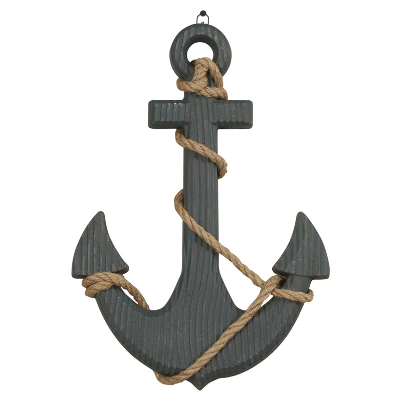 Breakwater Bay Ship Anchor and Rope Wall Décor & Reviews Wayfair
